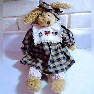 VINTAGE BOYD'S BEAR BUNNY ARTISAN SERIES 14 INCHES TALL